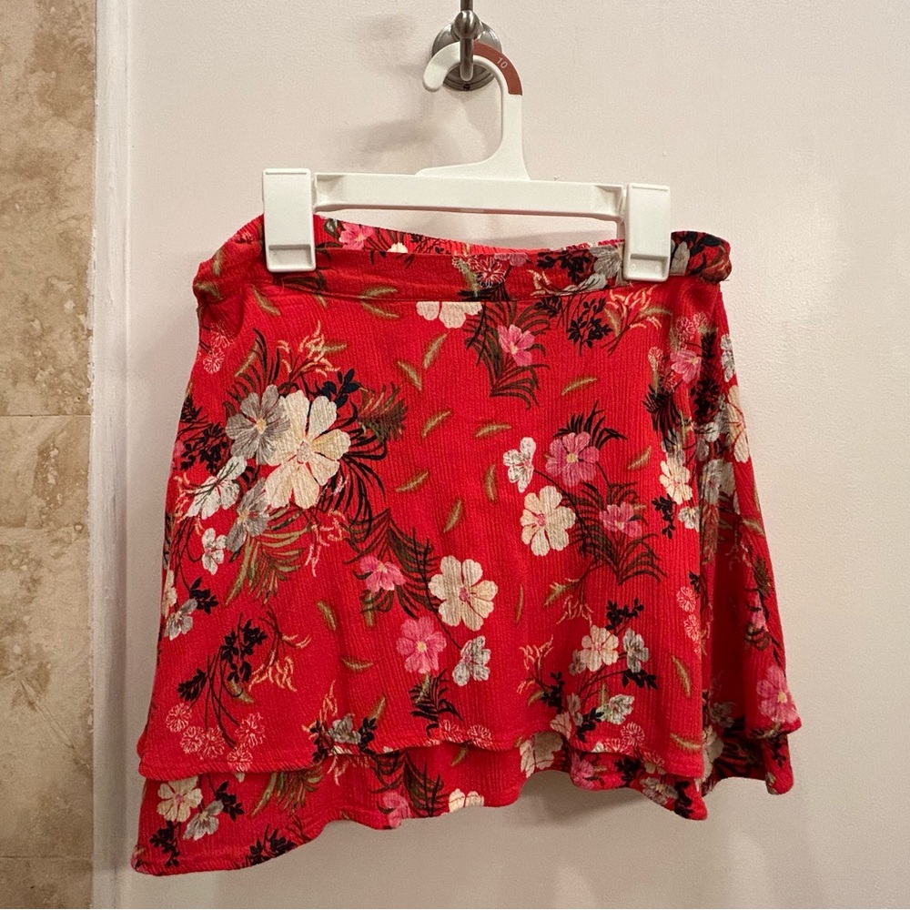 Floral Red Skirt O’Neil